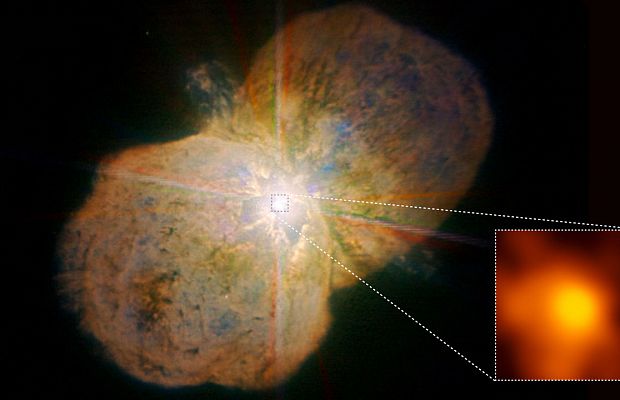 Astronomowie sfotografowali gwiazdę zdolną do zniszczenia Ziemi 