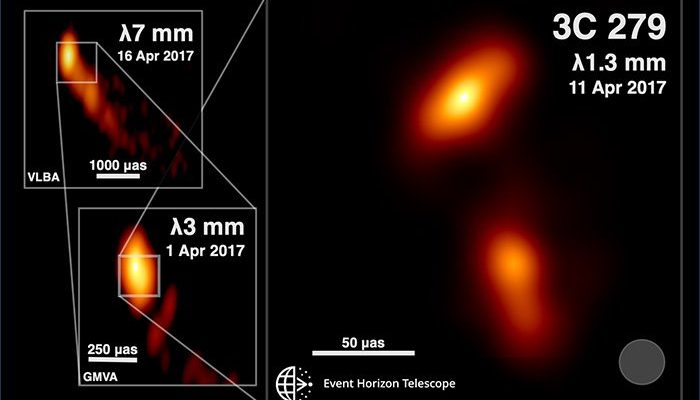 Astronomowie właśnie uzyskali zdjęcie odrzutowca wypluwającego z czarnej dziury 