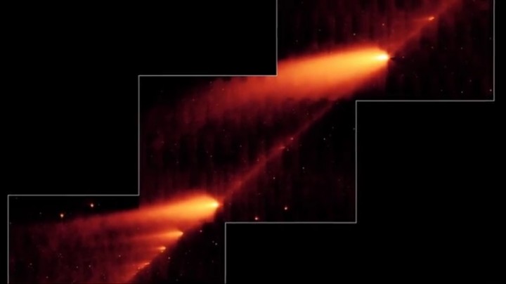 Astronomowie zarejestrowali rozpad komety przelatującej obok Ziemi 