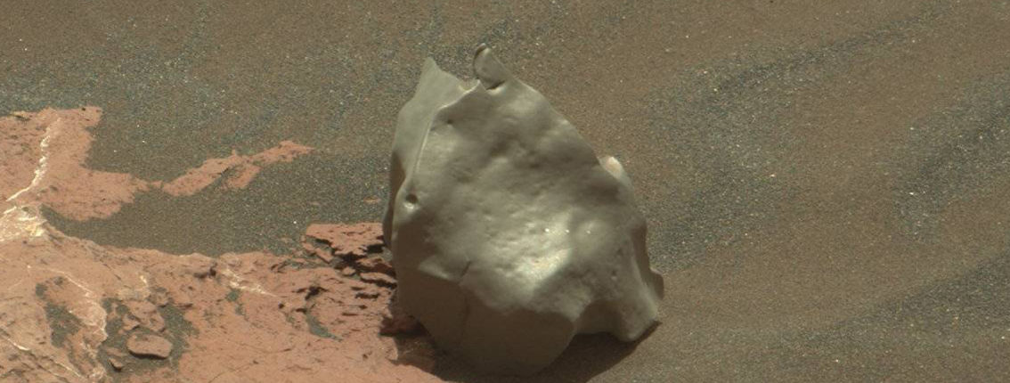 Curiosity odkrywa kolejny żelazny obiekt na Marsie 