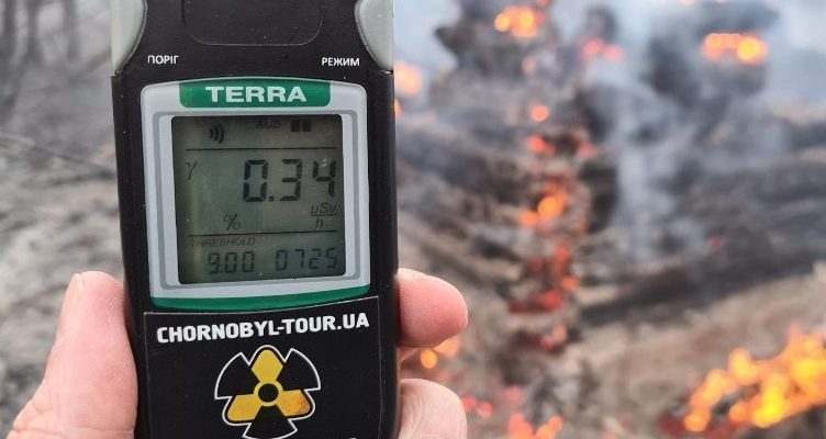 Pożary lasów wokół Czarnobyla podniosły poziom promieniowania 16 razy 