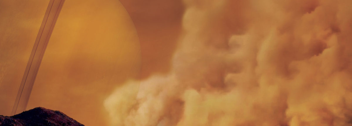 NASA przedstawia pierwsze zdjęcia burzy piaskowej na Tytanie 