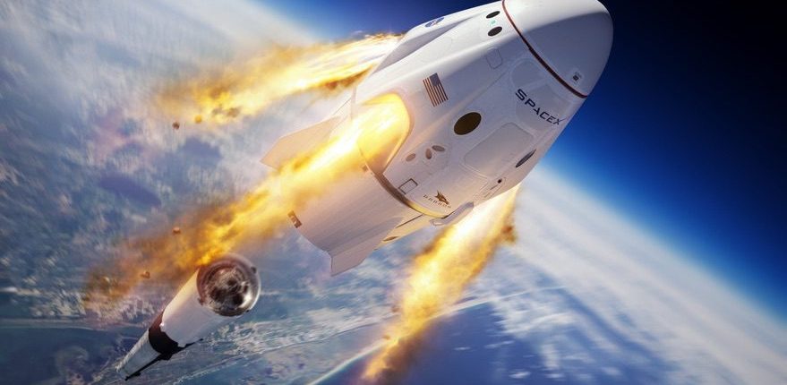 Nazwiska pierwszych astronautów, którzy polecieli na ISS załogowym statkiem kosmicznym SpaceX 
