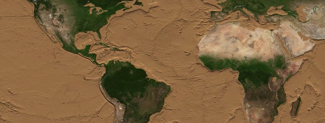 Niesamowita symulacja NASA ujawnia, jak będzie wyglądać Ziemia, jeśli oceany wyschną 