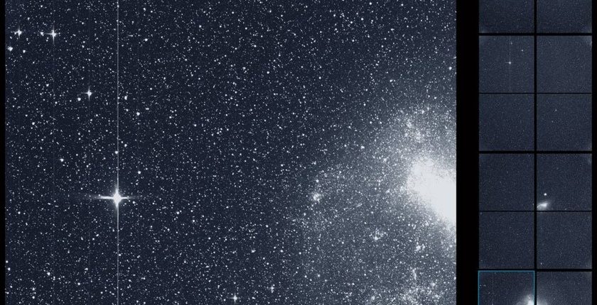 Nowy „łowca” NASA, satelita TESS, rejestruje pierwsze zdjęcie nieba 