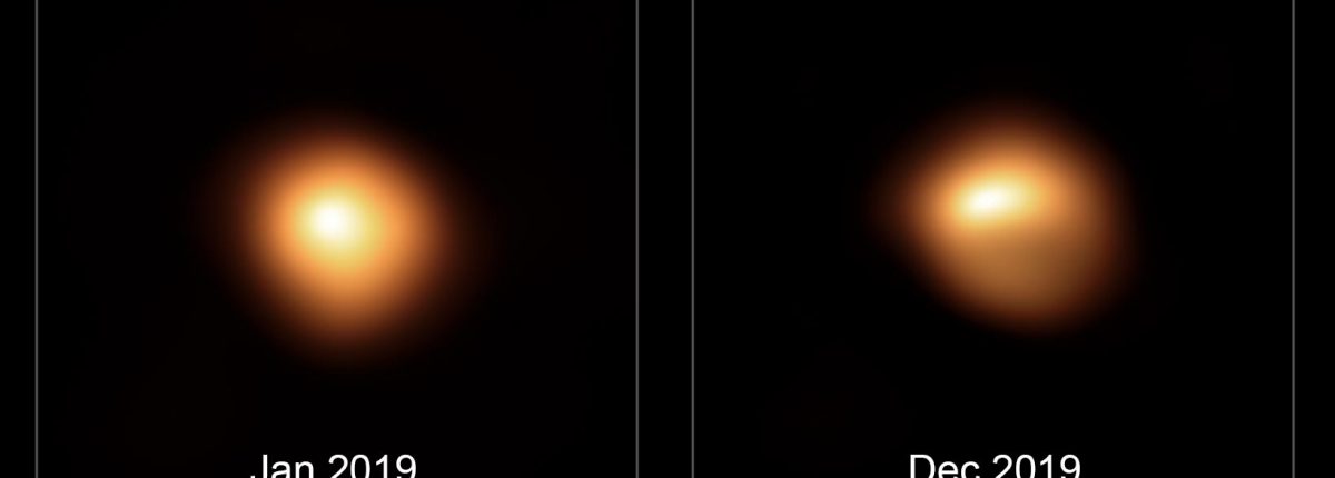 Bardzo duży teleskop rejestruje bezprecedensowe zaciemnienie Betelgeuse 