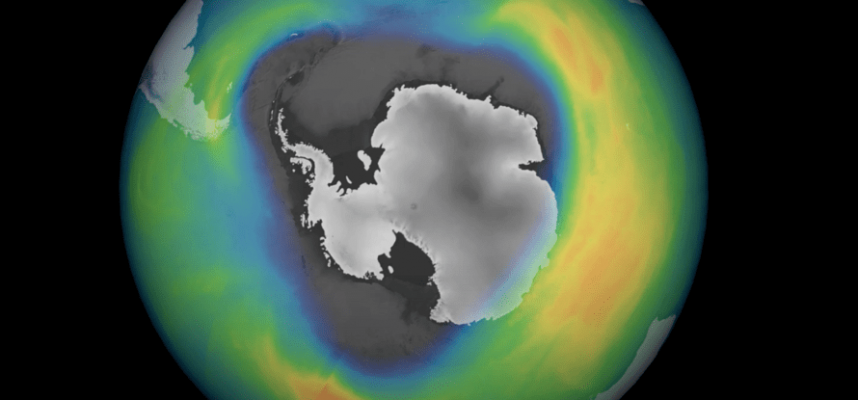 Dziura ozonowa nad Antarktydą stała się znacznie głębsza i szersza w 2020 roku 