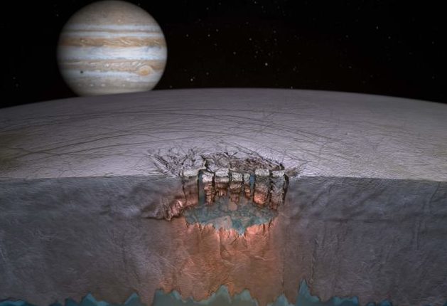 W celu poszukiwania obcego życia NASA planuje „drążyć” Europę 