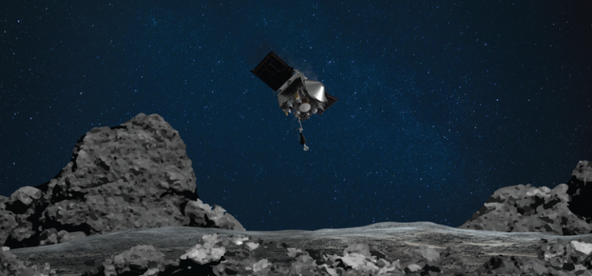 Sonda NASA zebrała zbyt dużo pyłu asteroidy i teraz go traci 